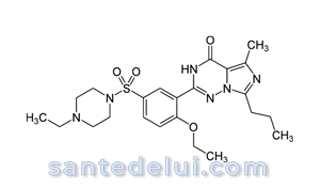 Vardenafil, la substance dans Levitra